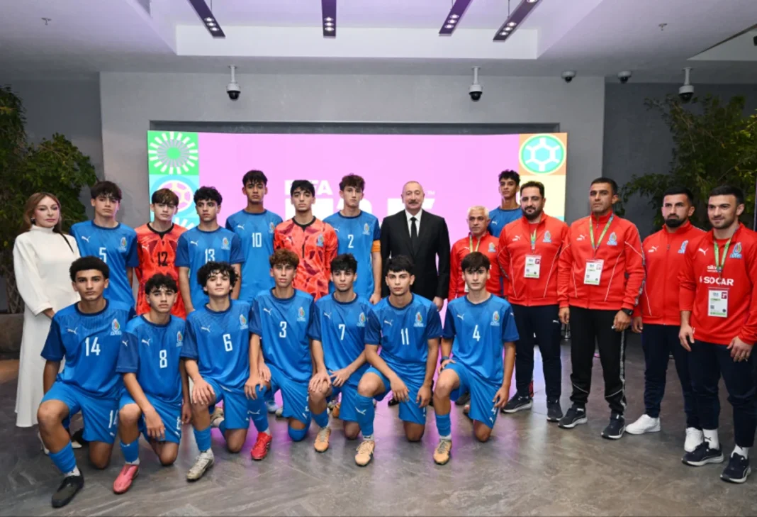אלייב בפתיחת טורניר FIFA עד גיל 15: אזרבייג'ן ניצחה 0:6